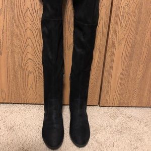 Used over the knee boots.